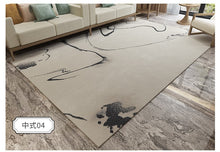 Load image into Gallery viewer, Abstract Ink Splash Area Rug Paint Brush Splatter Area Rug Style04 Faux Wool Accent Distressed Non-Slip Throw Rugs Floor Carpet
