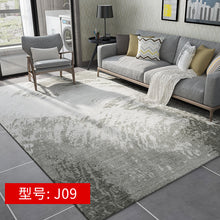 Load image into Gallery viewer, Abstract Ink Brush Area Rug J09 Distressed Medallion Floor Carpet for Living Room
