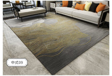 Load image into Gallery viewer, Abstract Ink Splash Area Rug Paint Brush Splatter Area Rug Style09 Faux Wool Accent Distressed Non-Slip Throw Rugs Floor Carpet
