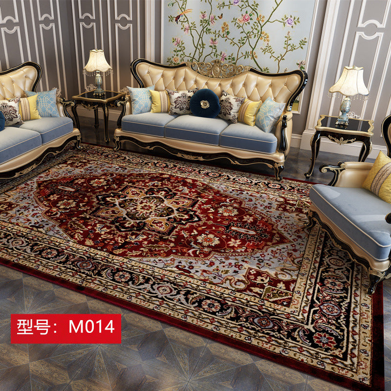 Vintage Area Rug M014 Distressed Medallion Rustic Traditional Floor Carpet Fade Persian Design