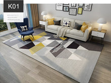 Load image into Gallery viewer, Geometrical Area Rug K01 Abstract Mordern Geometric Area Rugs Floor Carpet for Living Room
