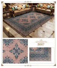 Load image into Gallery viewer, Persian Area Rugs B007 Vintage Distressed Medallion Floor Carpet for Living Room Bedroom Dinning Room
