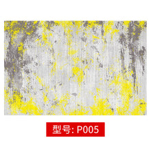 Load image into Gallery viewer, Abstract Ink Brush Area Rug P005 Distressed Medallion Floor Carpet for Living Room
