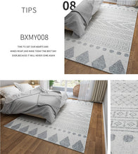 Load image into Gallery viewer, Moroccan Bohemian Area Rug BCMY008 Wholesale Faux Wool 3d Printed Carpet Mat
