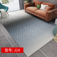 Load image into Gallery viewer, Abstract Ink Brush Area Rug J14 Distressed Medallion Floor Carpet for Living Room
