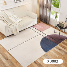 Load image into Gallery viewer, Modern Geometric Area Rug XD002 Wholesale Faux Wool 3d Printed Carpet Mat
